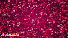 دانلود بک گراند موشن گرافیک قلب Hearts Background 4K