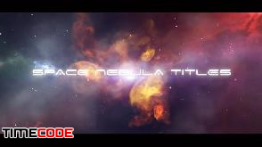 دانلود پروژه آماده افترافکت مخصوص تیتراژ + موسیقی Space Nebula Titles