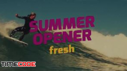 دانلود اسلایدشو مخصوص پریمیر + موسیقی Summer Opener