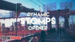 دانلود پروژه آماده افترافکت مخصوص میان برنامه Dynamic Stomps Opener