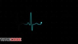 دانلود استوک فوتیج نوار قلب EKG Heartbeat Monitor – Electrocardiogram