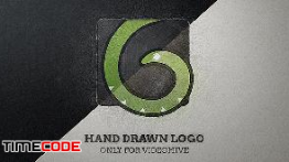دانلود پروژه لوگو آماده مخصوص افترافکت Hand Drawn Sketch Logo