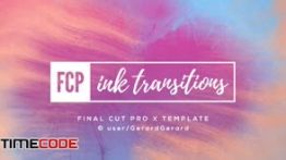 دانلود مجموعه ترنزیشن آماده مخصوص فاینال کات پرو Ink Transitions – FCPX
