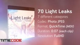 دانلود بسته فوتیج نوری همراه با کانال آلفا Light Leaks and Bokehs Package