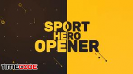 دانلود پروژه آماده افتر افکت مخصوص شروع فیلم Sport Hero Opener