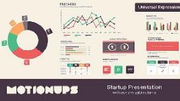 دانلود پروژه آماده افترافکت مخصوص اینفوگرافی Startup Infographics Presentation