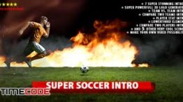دانلود پروژه آماده افترافکت مخصوص برنامه فوتبال Super Soccer Intro
