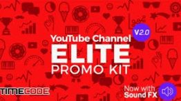 دانلود جعبه ابزار ساخت تیزر تبلیغاتی کانال یوتیوب و آپارات YouTube Elite Promo Kit
