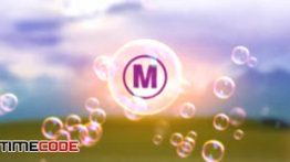 دانلود پروژه ظاهر شدن لوگو در حباب مخصوص افترافکت Bubbles Logo