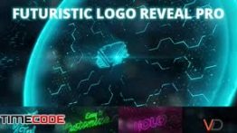 دانلود پروژه افترافکت مخصوص نمایش لوگو Futuristic Energy Logo Reveal PRO