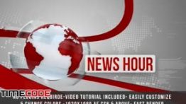 دانلود پروژه اخبار مخصوص افترافکت Global News Intro Title