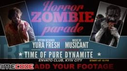 دانلود پروژه تریلر آماده ترسناک مخصوص افترافکت Horror Zombie Parade