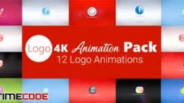 دانلود بسته لوگو آماده مخصوص افترافکت Logo 4K Animation Pack