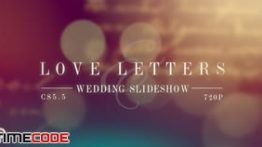 دانلود پروژه آماده افترافکت با تم عاشقانه Love Letters Slideshow