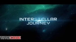 دانلود پروژه تیتراژ آماده علمی و تخیلی مخصوص افترافکت Space Interstellar Titles