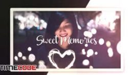 پروژه آلبوم عکس عاشقانه مخصوص پریمیر همراه با موسیقی Sweet Memories