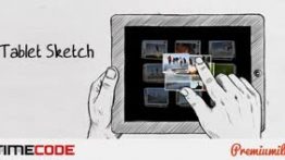 دانلود پروژه آماده افترافکت مخصوص تیزر تبلیغاتی Tablet Sketch