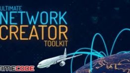 جعبه ابزار نمایش مسیر روی کره زمین Ultimate Network Creator Toolkit
