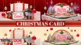 دانلود پروژه آماده افترافکت مخصوص نمایش کارت تبریک Christmas Card
