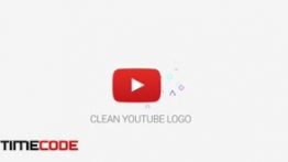 دانلود پروژه آماده افترافکت مخصوص معرفی کانال Clean Youtube Logo