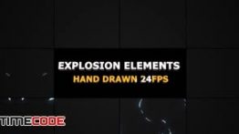 دانلود مجموعه فلش افکت انفجار کارتونی Flash FX Explosion Elements