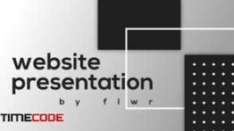 پروژه تبلیغاتی افترافکت مخصوص معرفی وب سایت Flat Website Presentation