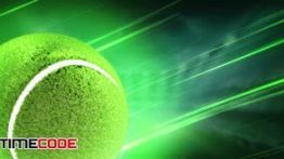 دانلود بک گراند متحرک از توپ تنیس Tennis Background