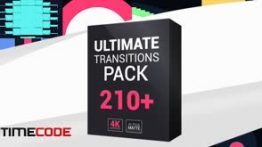 مجموعه عظیم ترنزیشن آماده مخصوص افترافکت Ultimate Transitions Pack 4K