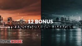 مجموعه ترنزیشن آماده مخصوص افترافکت Transition Pack + 12 Bonus Transformations