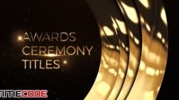 پروژه افترافکت مخصوص معرفی جوایز Awards Ceremony Titles