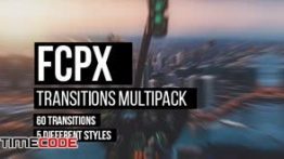 دانلود ترنزیشن آماده مخصوص فاینال کات پرو FCPX Transitions Multipack