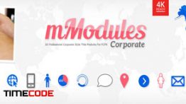 بسته اینفوگرافی مخصوص فاینال کات پرو mModules Corporate For Final Cut Pro X