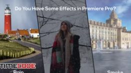 دانلود مجموعه افکت برف و دود و باران مخصوص پریمیر Some Effects – Rain, Snow, Smoke