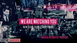 دانلود پروژه افترافکت مخصوص ساخت تیزر فیلم Watching You Movie Trailer