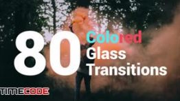 دانلود 80 ترنزیشن آماده پریمیر Colored Glass Transitions