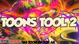 دانلود مجموعه افکت های کارتونی مخصوص افترافکت Toons Tool 2 FX Kit