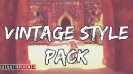 دانلود مجموعه افکت قدیمی کردن فیلم برای پریمیر Vintage Style Pack