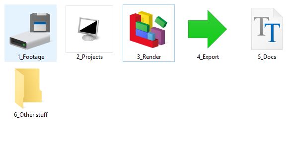 file folder organization