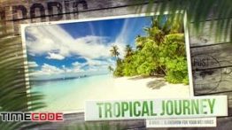 دانلود پروژه آماده افترافکت : گردشگری Tropical Journey Slideshow
