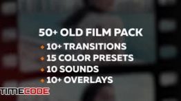 دانلود جعبه ابزار پریمیر مخصوص قدیمی کردن فیلم Old Film Pack: Transitions, Color Presets