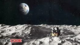 دانلود استوک فوتیج : ورود آپالو 11 به کره ماه Apollo 11 Moon Landing Pack