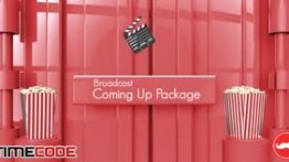 دانلود پروژه آماده افترافکت : اعلام برنامه تلویزیون Broadcast Coming Up Next Package