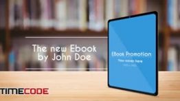 دانلود پروژه آماده افترافکت : تبلیغ کتاب الکترونیک EBook Promotion