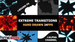 دانلود مجموعه ترنزیشن آماده فانتزی Flash FX Extreme Transitions