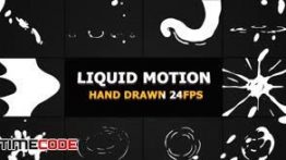 دانلود مجموعه ترنزیشن آماده موشن گرافیک Liquid Motion Elements And Transitions