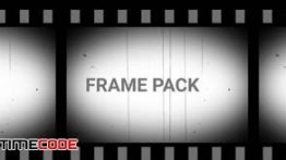 دانلود فوتیج حرکت افقی فریم فیلم Old Film Frame Pack