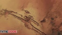 دانلود استوک فوتیج: نمای بسته از سیاره مریخ Planet Mars Close Up