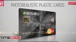 دانلود پروژه آماده افترافکت : تبلیغ کارت اعتباری Plastic Cards Creator and Mockup