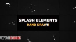 دانلود مجموعه المان موشن گرافیک Splash Animated Elements