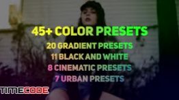 دانلود مجموعه پریست اصلاح رنگ مخصوص پریمیر Urban Gradient Color Presets